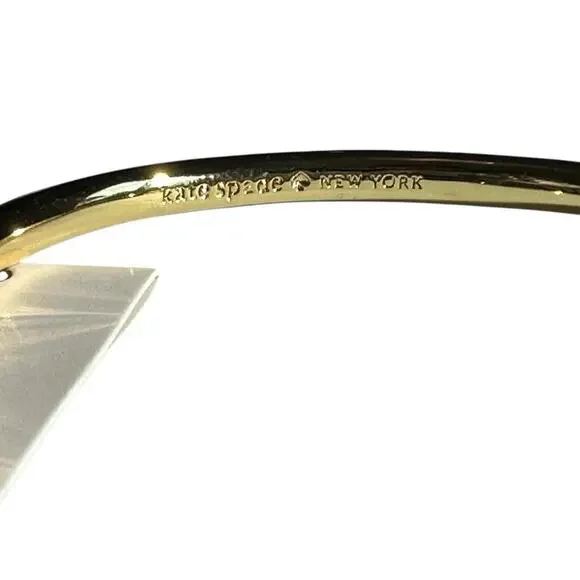 Kate Spade - Gold Sailors Knot hinged Bangle Bracelet, NWT - Picture 5 of 6